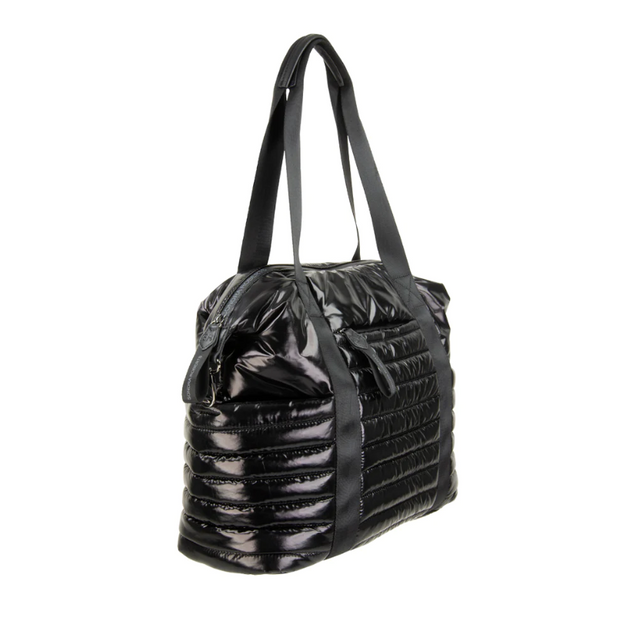 Metallic Carry All Tote Bag