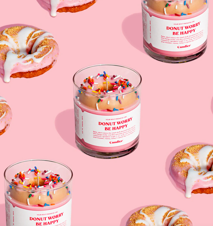 Ryan Porter Donut Worry Candle
