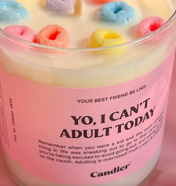 Ryan Porter Can't Adult Cereal Candle