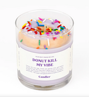 Ryan Porter Donut Kill My Vibe Candle