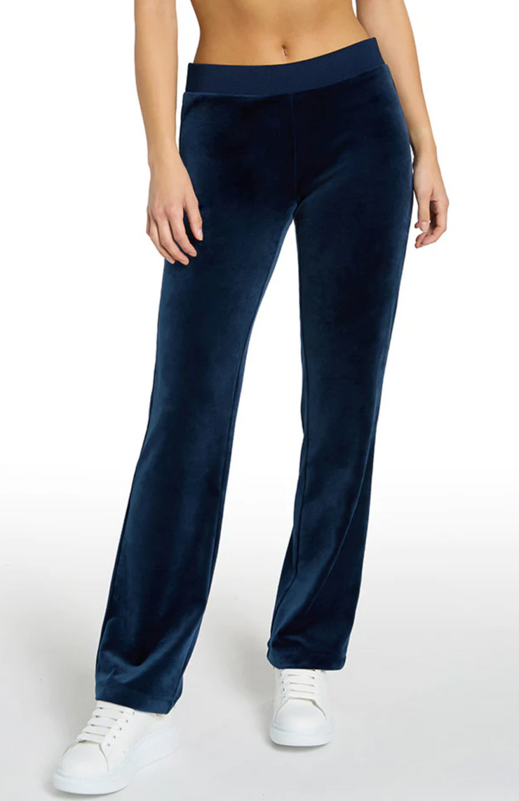 JUICY COUTURE Velour Pants with Side Stripe – HTB Boutique