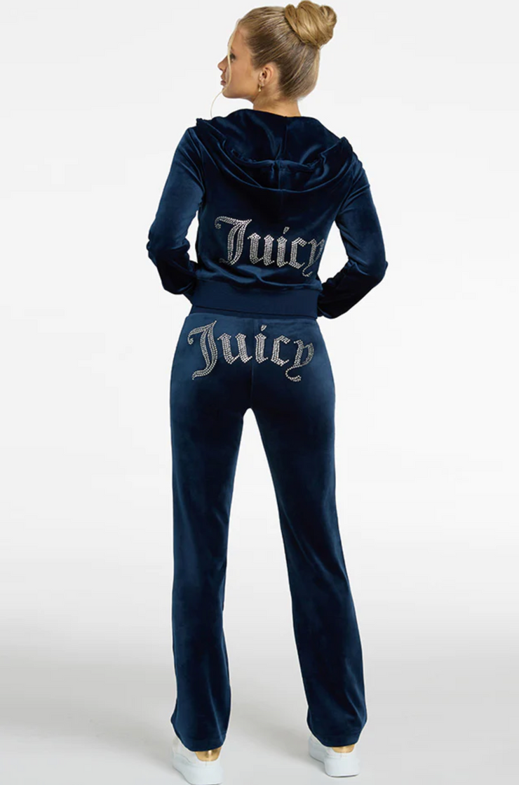 Shop Juicy Couture Velour Hooded Jumpsuit | Saks Fifth Avenue