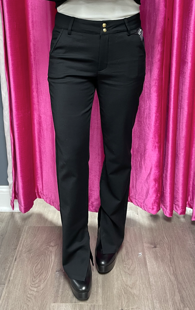 Wesley Trouser Pant with Slit