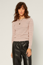 Pearl Pointelle Sweater