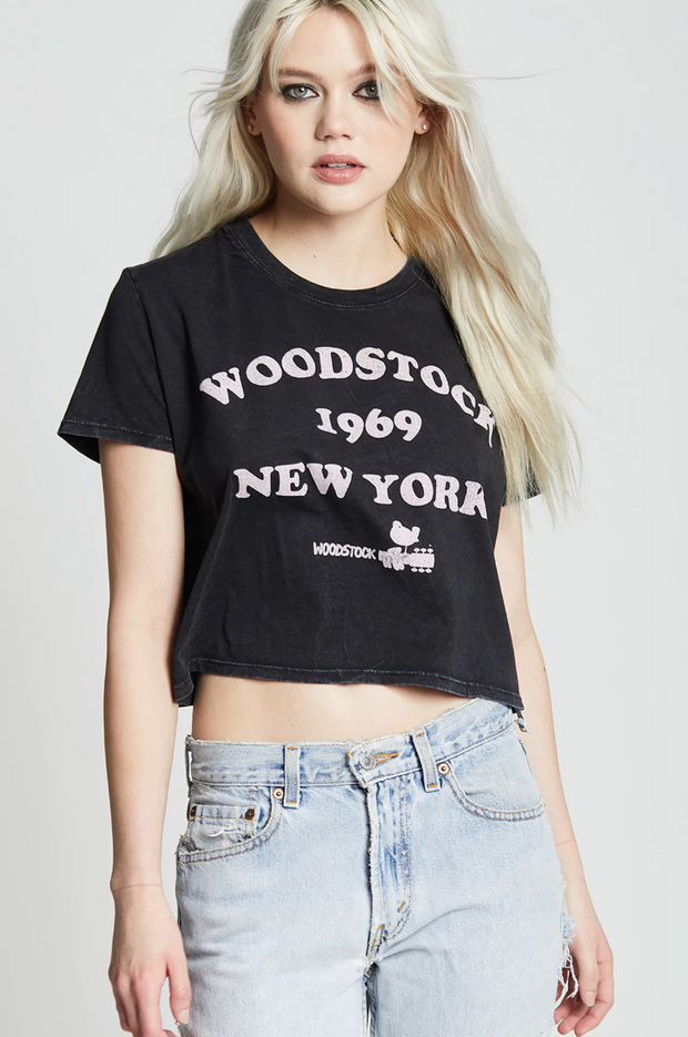 Woodstock '69 New York Crop Tee