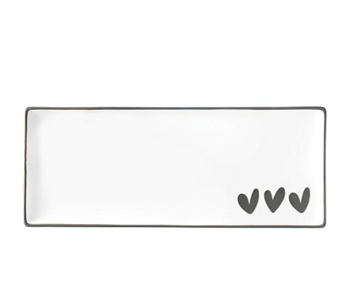 Ceramic Heart Tray