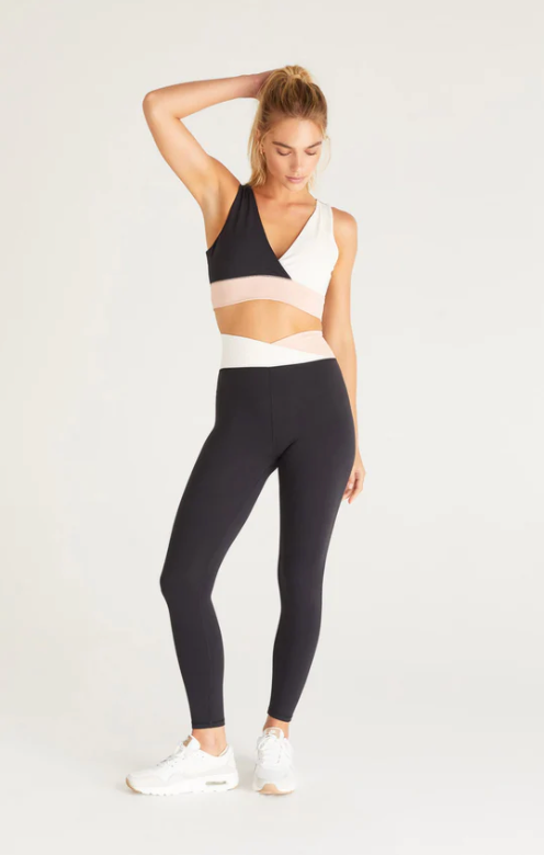 Noor Ruby - sustainable activewear legging -  – pure by luce