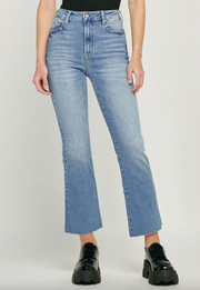 Darcy Clean Cut High Rise Cropped Flare