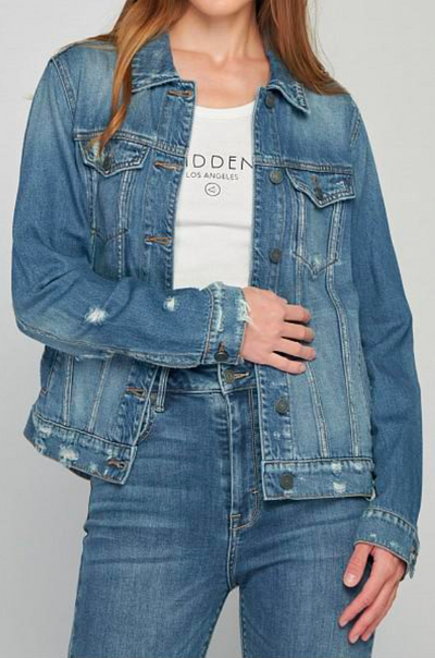 Rebel Classic Fitted Jean Jacket