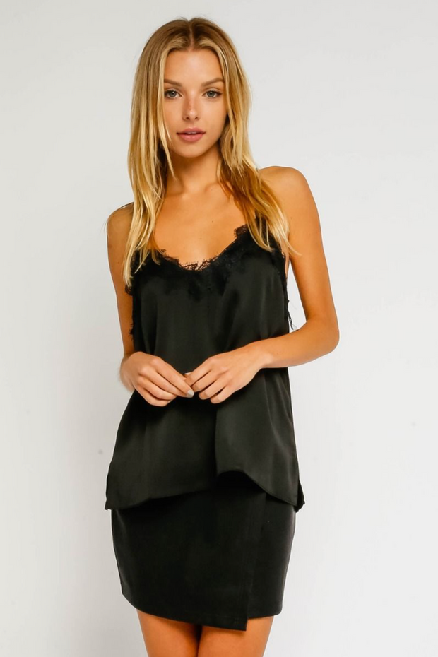 Prianka Lace Trimmed Camisole