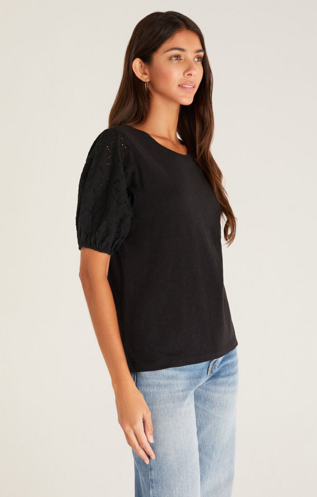 Z Supply Isabel Eyelet Top