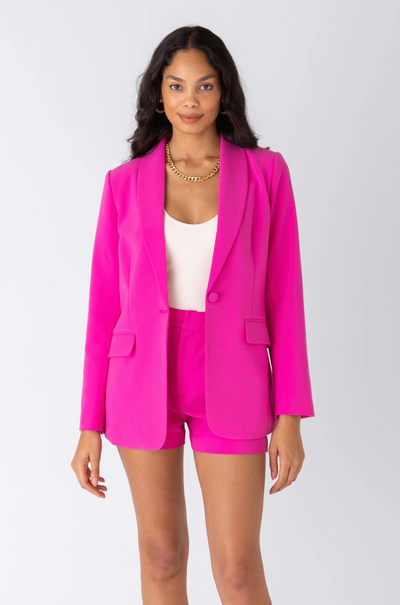 Bella Hot Pink Blazer