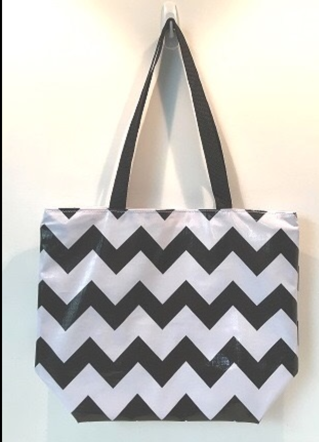 Large Personalized Zip Tote