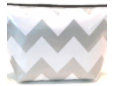 Large Oilcloth Cosmetic Bag - Customize