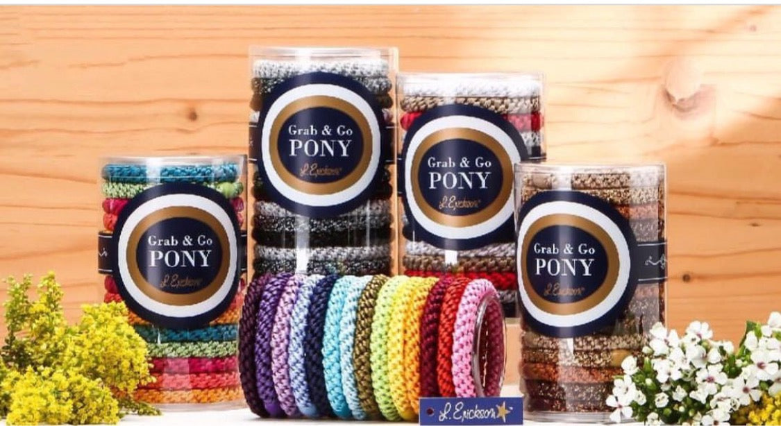 L. Erickson Grab & Go Pony Tube – HTB Boutique display picture 3