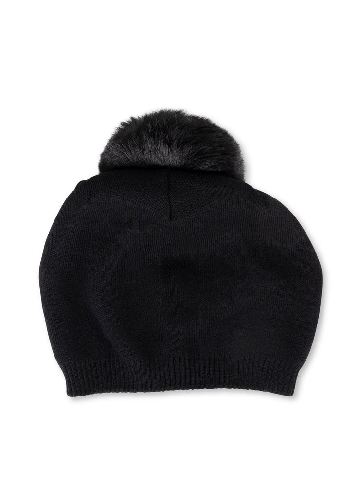 Brooklyn Beanie Faux Pom Pom