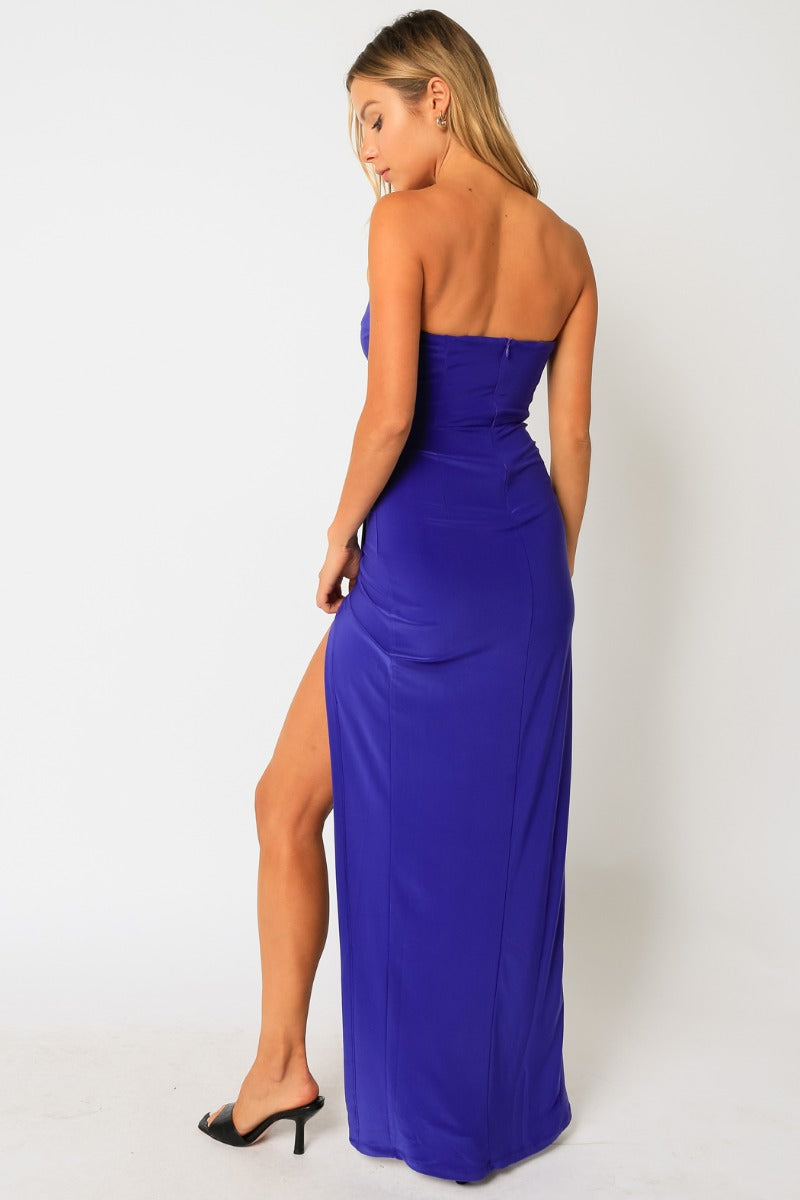 Strapless Maxi Dress Black / M Strapless Maxi Dress Black / M
