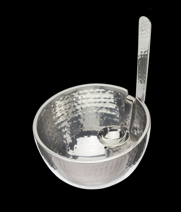 Hammered Baby Benzy Bowl with Spoon
