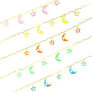Neon Stars and Moon Enamel Bracelet