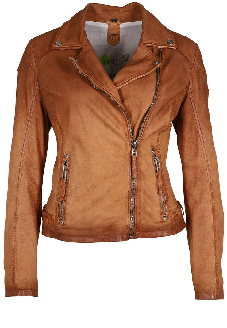 Ombre Leather Jacket
