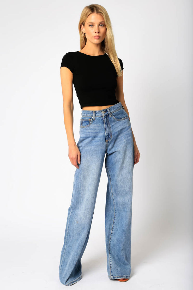 Camille Rib Cropped Top