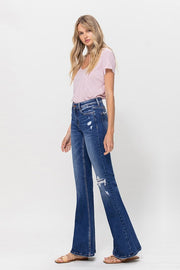 Giselle Mid Rise Flare Jean