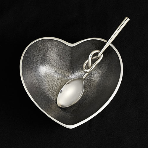 Heart Bowl + Knotty Spoon
