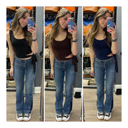 Izzy Side Tie Crop Top