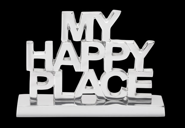 My Happy Place Decorative Sign