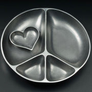 Peace/Heart Serving Dish