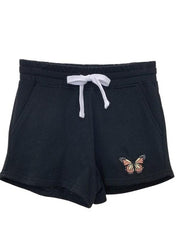 Basic Terry Butterfly Sweat Shorts