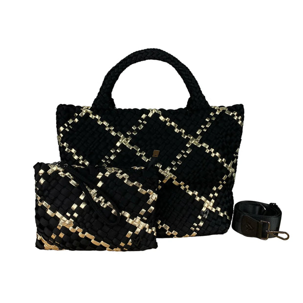 London Large Highlight Woven Tote