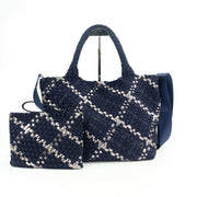London Large Highlight Woven Tote