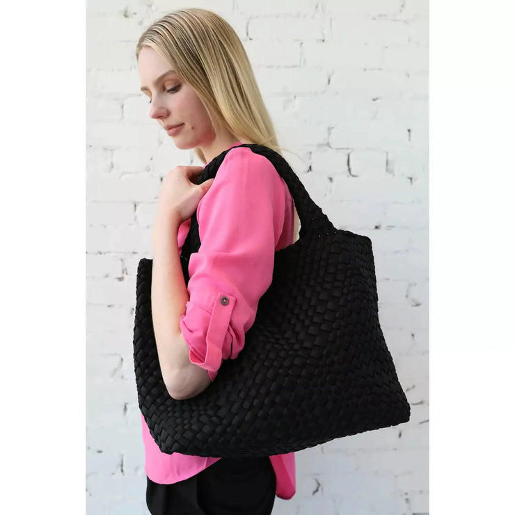 London Large Woven Tote
