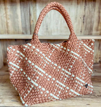 London Large Highlight Woven Tote